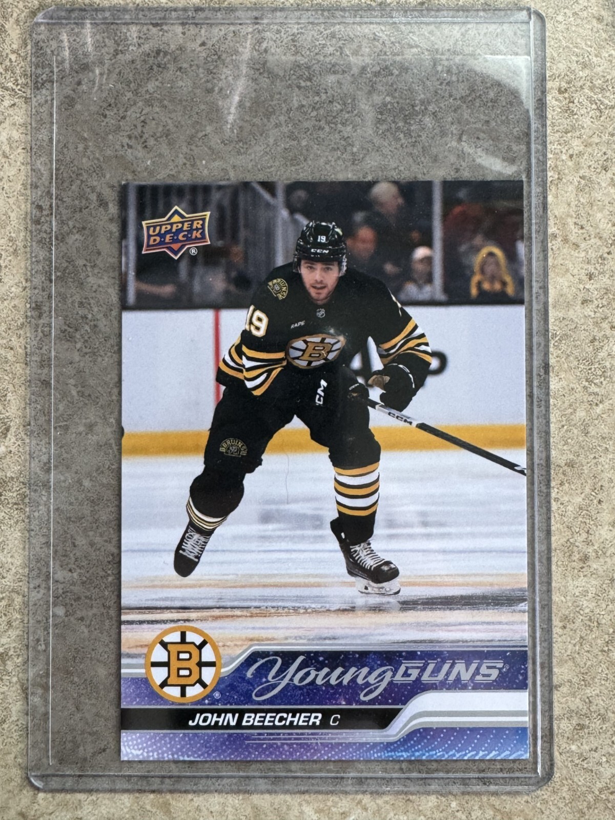 23-24 UD Upper Deck YG Jumbo Oversized Young Guns #472 JOHN BEECHER