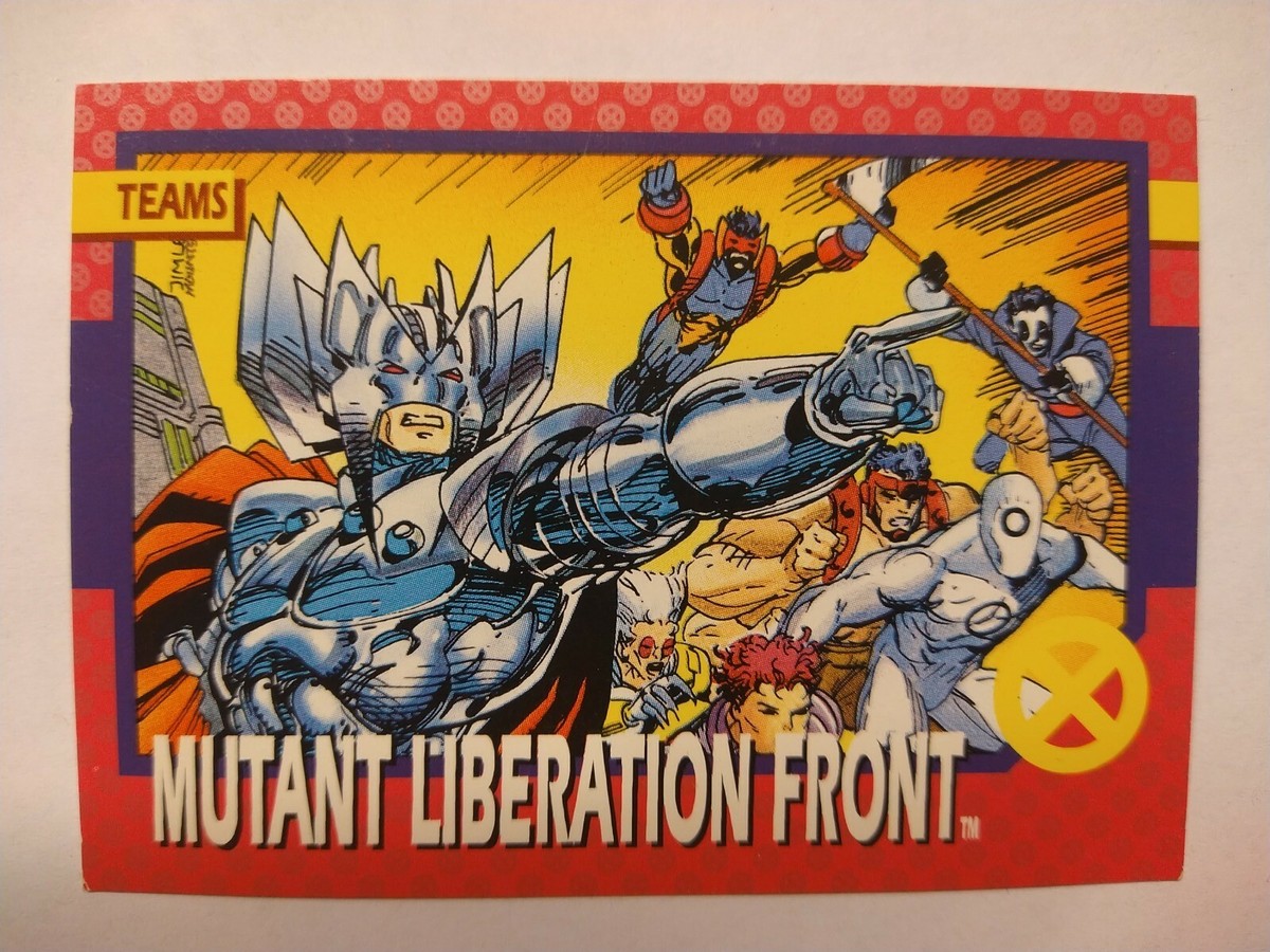 1992 Marvel Impel X-men #77 Mutant Liberation Front Series 1