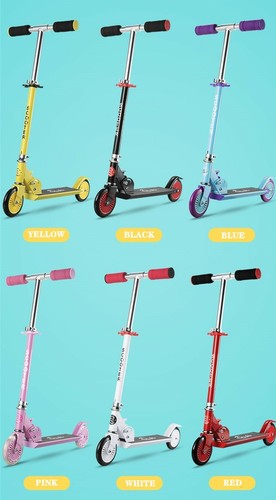 Premium Kids Child Foldable Adjustable 2-Wheel Commuter Scooter Ride On Outdoor - Picture 9 of 16