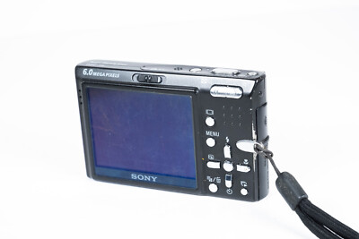 Sony Cyber-shot DSC-T9 6.0MP Digital Camera - Silver for sale