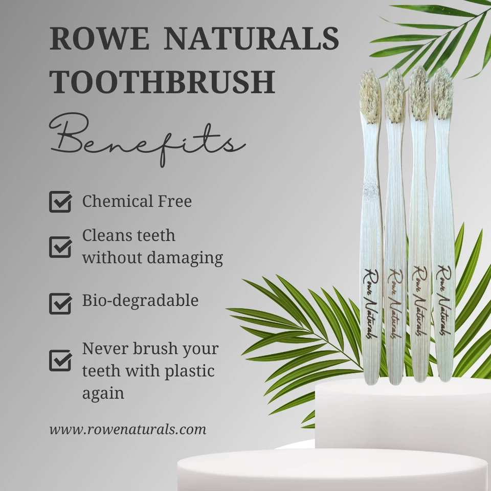 Bamboo and Boar Bristle Toothbrush - Image 4 of 4