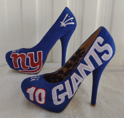 Eli Manning New York Giants Stilettos Custom  Size 8