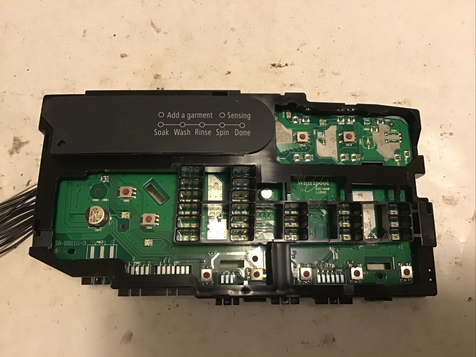 Whirlpool Washer Control Board Set Part # 461970238203 461970230702. #69