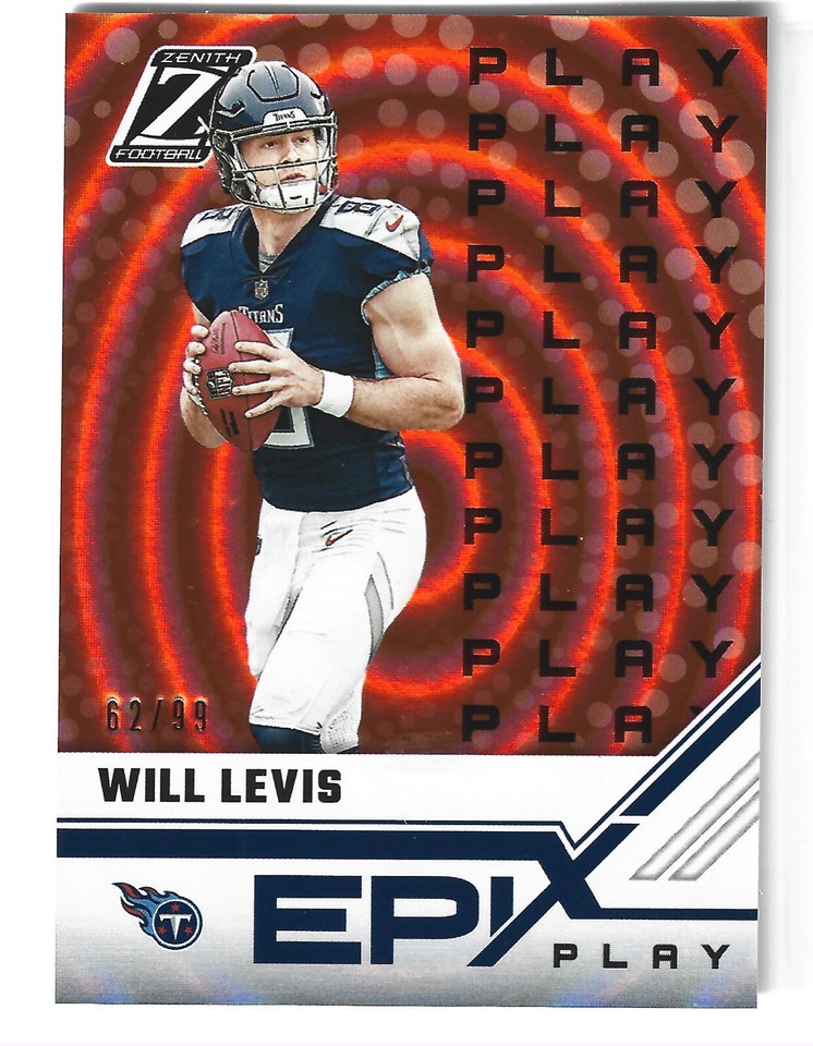 2023 Panini Zenith Will Levis #3 - 1 of 1