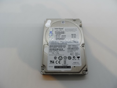 600 GB IBM SAS SATA SERVER HDD FESTPLATTE ST600MM0006  10K RPM 2,5 ZOLL  #NFPX1
