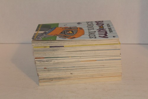Nick Bruel Bad Kitty Paperback 9 Book Lot: Drawn to Trouble, Etc..Pls Read Below - Picture 4 of 11