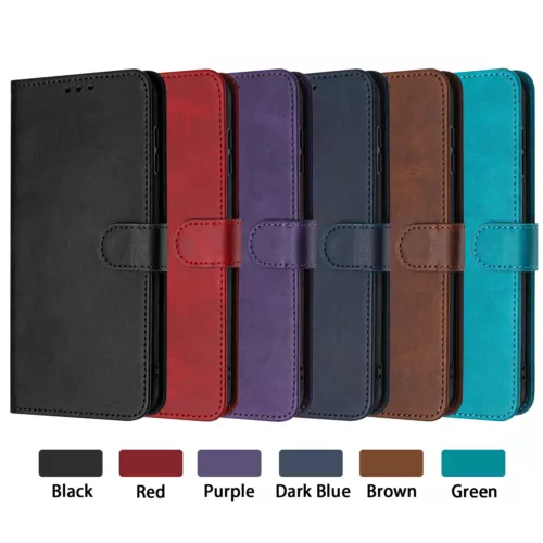 For Google Pixel 6 7 8 9A 9 Pro XL Folio Wallet Case PU Leather Card Slots Stand - Picture 1 of 28