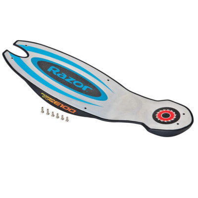 Razor Power Core E100 Deckplatte mit Griffband - Blau