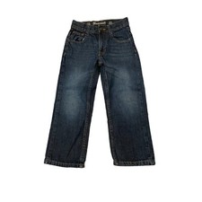 makaveli boys slim straight blue jeans size 5