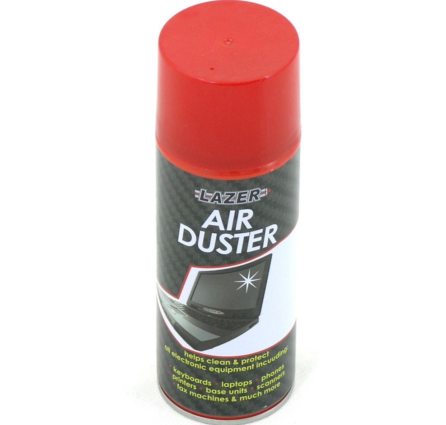 1 x Compressed Air Duster Spray Can Cleans & Protects Laptops Keyboards
