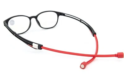 FADS & FASHIONS LTD Myopia Near Sighted Correction Glasses Magnetic Adjustable Hanging Necktie NG75