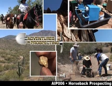 Horseback Gold Prospecting and How to Read a Desert Wash DVD
