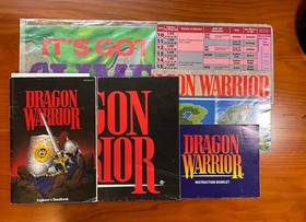 Nintendo / NES Dragon Warrior CIB - Tested / Working
