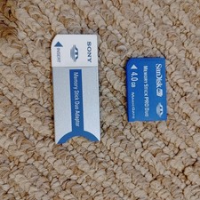 Sony 4GB Memory Stick Pro Duo Mark 2 for PlayStation Portable PSP or Camera