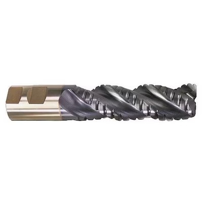 Cleveland C40019 3-Flute Pm+ Hss-E Square Cc Special Profile Roughing Endmil