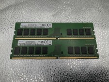 LOT OF 2 - Samsung DDR4 M391A1K43BB2 8GB 1Rx8 PC4-2666V Server Ram ECC TESTED