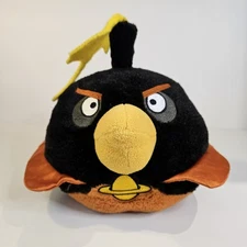 Angry Birds Space Firebomb Bird 7in Plush Commonwealth Toy & Novelty Rovio 2012