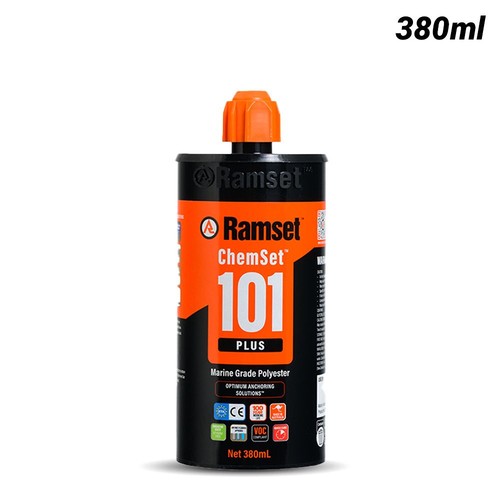 RAMSET Chemset 101 Plus Tube Anchoring Adhesive Fast Cure Glue Concrete ...