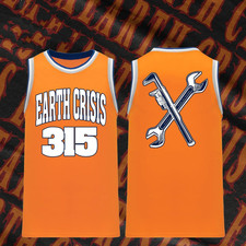 Earth Crisis Jersey For Men Special Basketball Jersey Full Sizes S-6XL SE2217