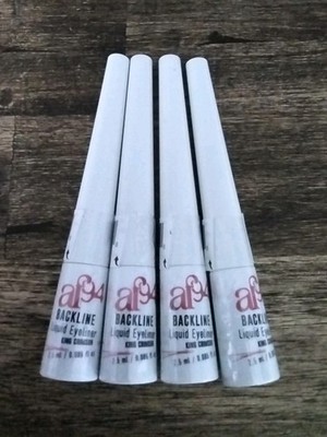 (LOT OF 4) AF94 Backline Liquid Eyeliner, King Crimson  NEW SEALED VEGAN MAKEUP