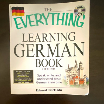 The Everything Learning German Book 2nd Ed w/CD Edward Swick Adams Media 2009