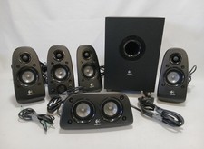 Logitech Z506 Multimedia 5.1 Surround Sound Speaker System - Tested & Working