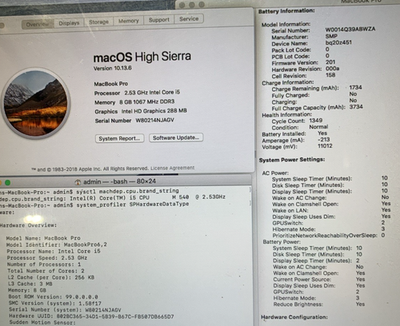 2010 MacBook Pro A1286 15