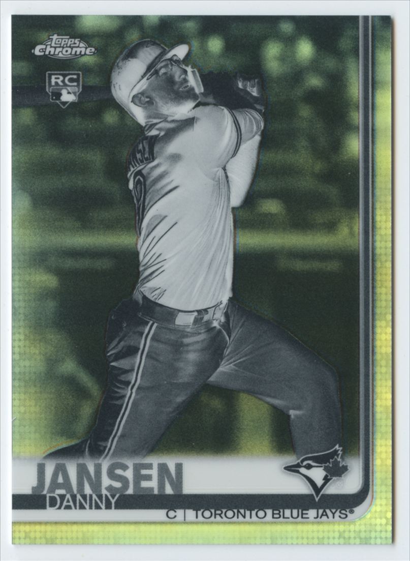 2019 Topps Chrome #35 Danny Jansen Negative Refractor