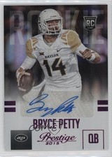 2015 Prestige Rookie Extra Points Purple Signatures 26/100 Bryce Petty Auto 0q3