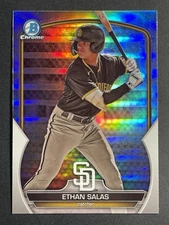 2023 Bowman Draft Chrome Ethan Salas #BDC-1 Refractor San Diego Padres