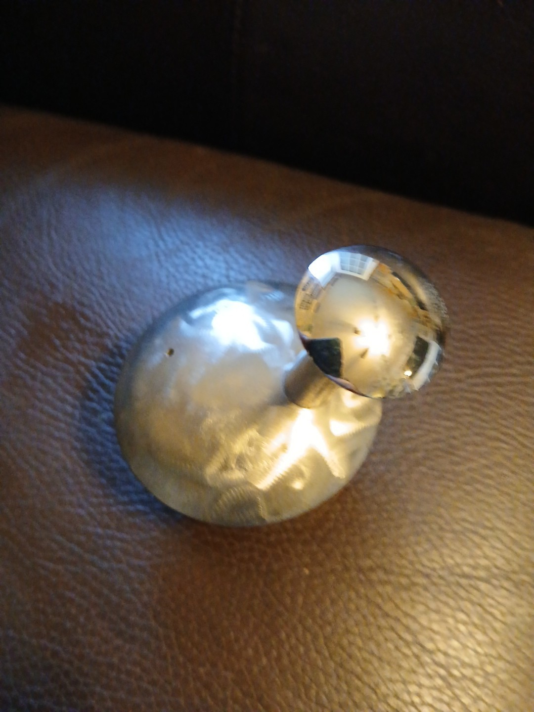 Very RARE BRM DESIGN Vintage Barware Signed 2002 Art Glass Martini Shaker