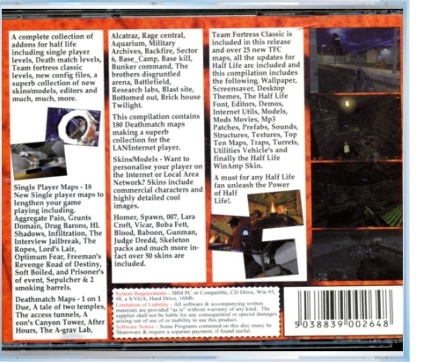 Half-Life (PC, 1998) for sale online | eBay