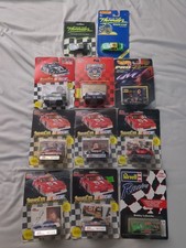 1990's NASCAR DIECAST 1:64 LOT Of 11 Racing Champions, Hot Wheels And Matchbox