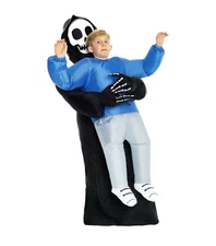 Morph Costumes Inflatable Grim Reaper Pick Me Up Costume Kids Blow Up Halloween