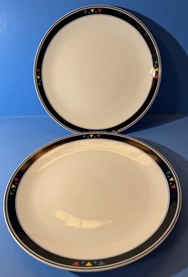 2- Studio Nova STAR SHIP  Dinner plates 11 