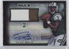 2014 Panini Rookies & Stars Longevity Parallel Black 4/10 Tajh Boyd Auto 0f8
