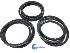 9040-076-004 3 PIECES QUALITY COGGED MOTOR BELT FOR DEXTER T300 WASHER