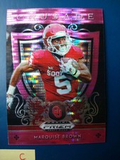 2019 Prizm Draft Picks Crusade Pink Pulsar Prizm Marquise Brown #2 Oklahoma