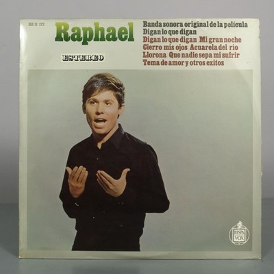 LP. Digan lo que digan - Raphael - Banda sonora original de la pe