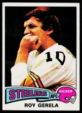 Roy Gerela, 1975 Topps, #370, Pittsburgh Steelers,