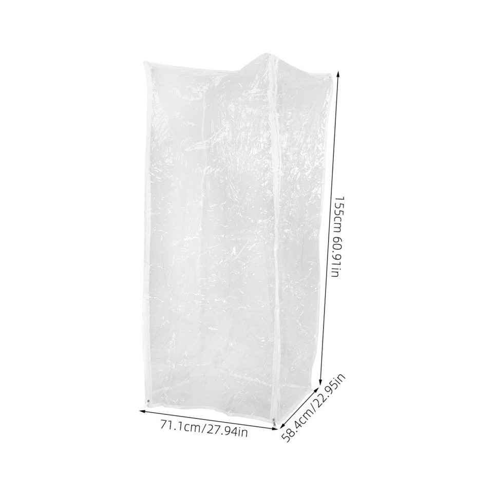 Cap For Rack Protection Bun Pan Rack Cover Transparent Bread Rack Protector Reusable Bread ...