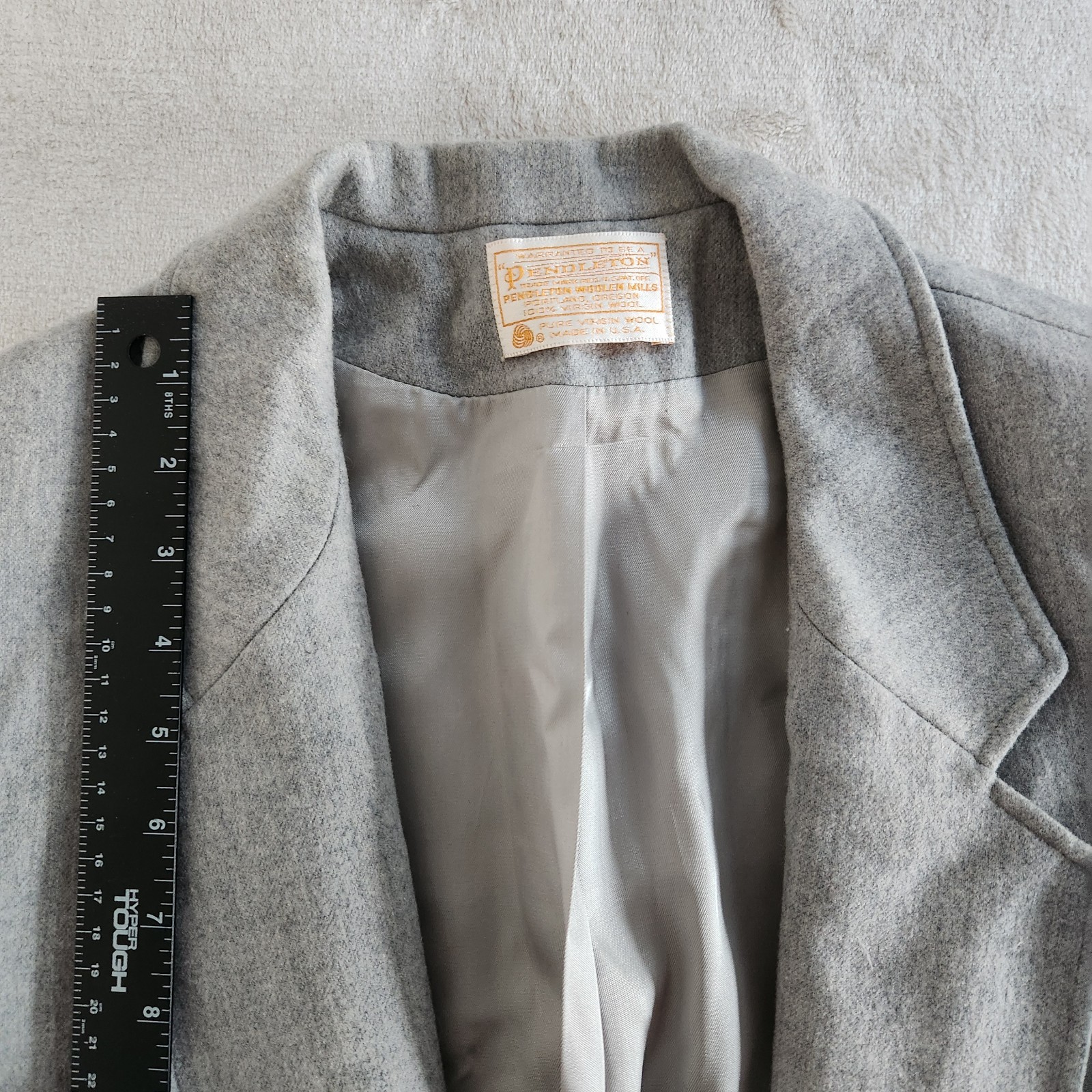 Pendleton Virgin Wool One Button Cropped Blazer J… - image 3