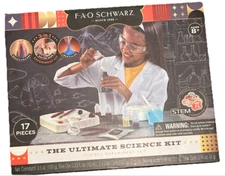 FAO Schwarz The Ultimate Science Kit 17 Piece Experiment STEM Kit Ages 8+ NEW
