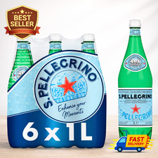 San Pellegrino Sparkling Natural Mineral Water 6x1L