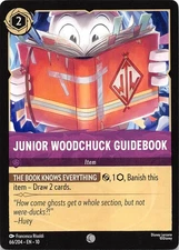 Junior Woodchuck Guidebook 66/204 Whispers in the Well Disney Lorcana 001789