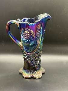 Blue Carnival Glass | eBay