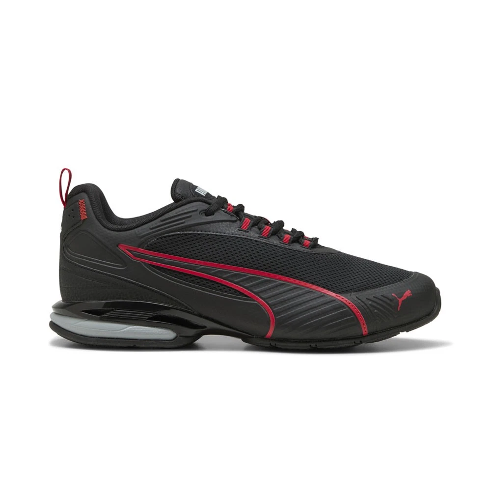 PUMA Magnetic Lace Up Mens Black Sneakers Casual Shoes 31078308