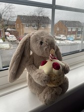 Jellycat Bashful Bunny Birthday, BNWT , Genuine Jellycat