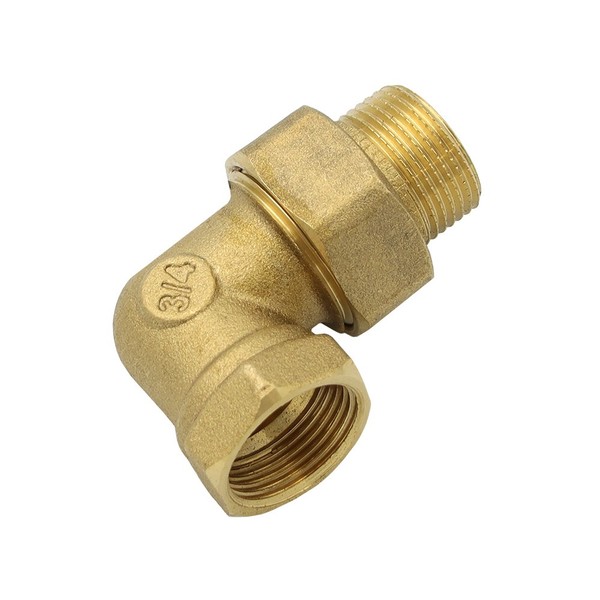 Rohr Winkelverschraubung 3/4 Zoll Ig/Ag Messing Gewinde Fitting-image