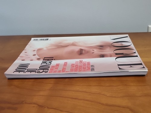 Paris Vogue 2018 Kate Moss Cover Turlington MacPherson Unread Newsstand French - Picture 3 of 5
